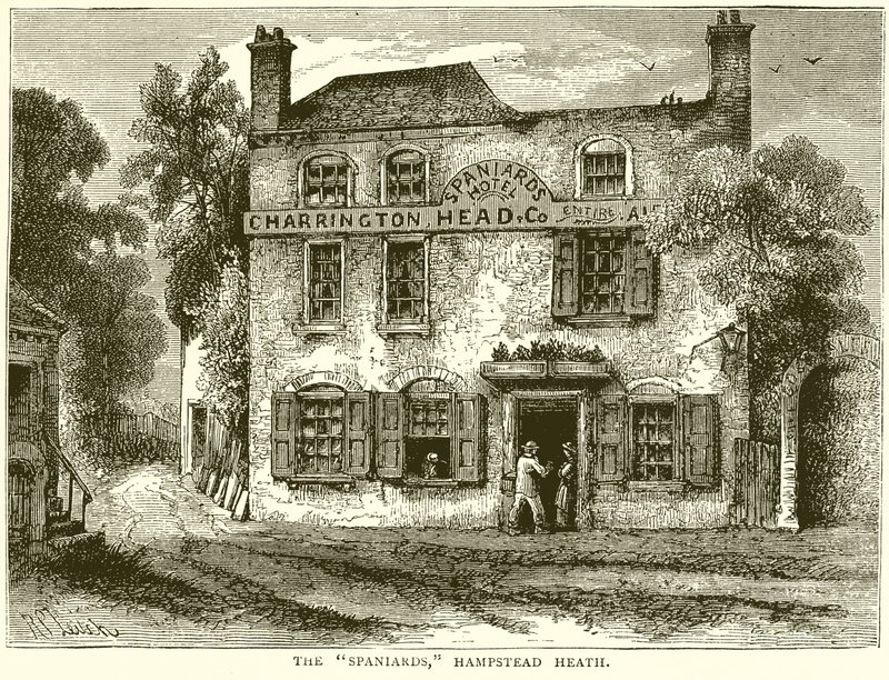 Španělé, Hampstead Heath od English School