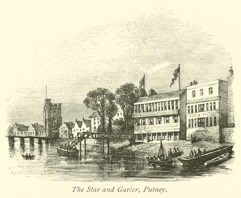 Hvězda a podvazek, Putney od English School