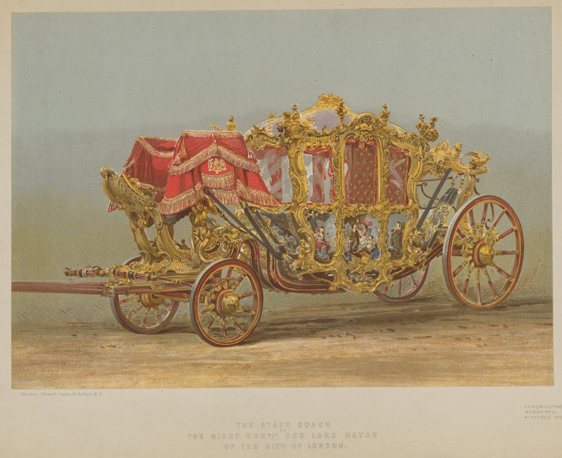 State Coach of the Right Honorable Lord Mayor of London od English School