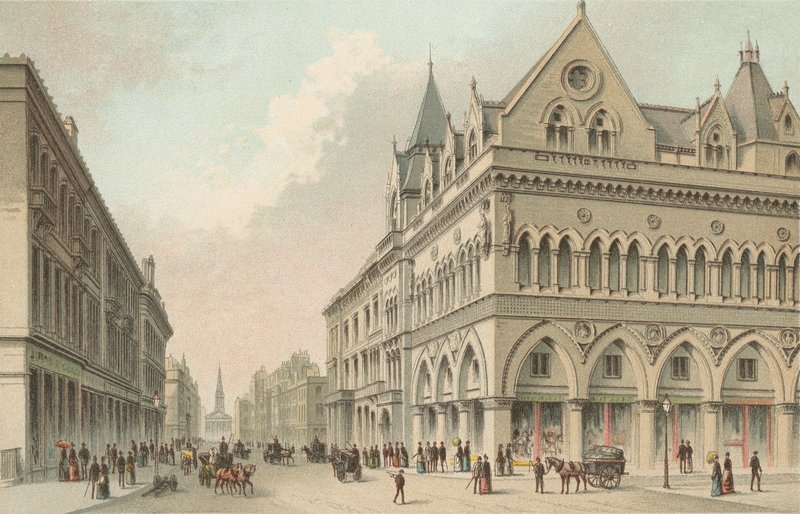 Burza, Buchanan Street - Glasgow od English School
