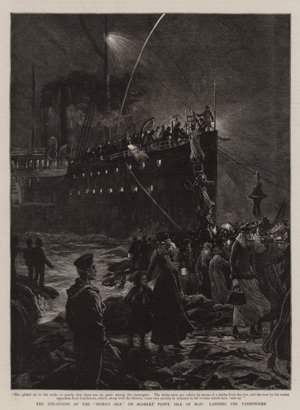 The Stranding of the "Mona