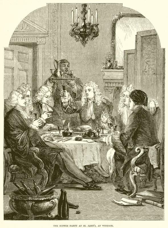 Večeře v St. Johns ve Windsoru od English School