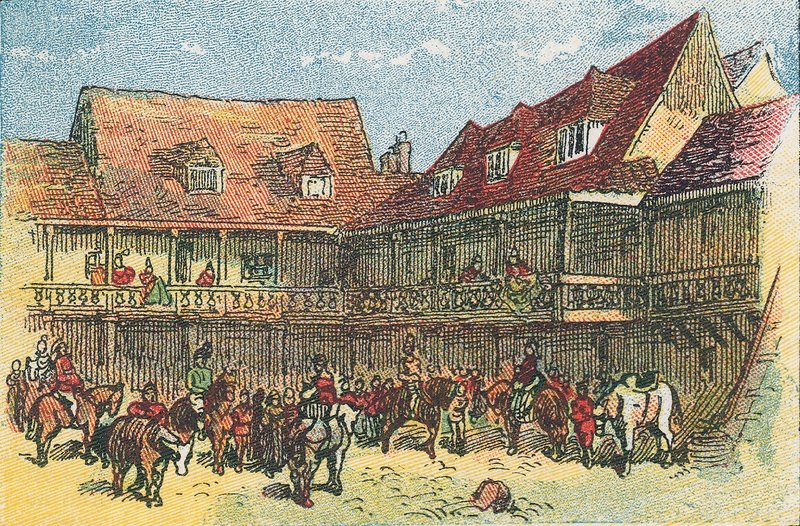 The Tabard Inn, Southwark od English School