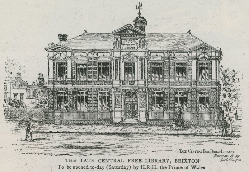 Tate Central Free Library, Brixton od English School