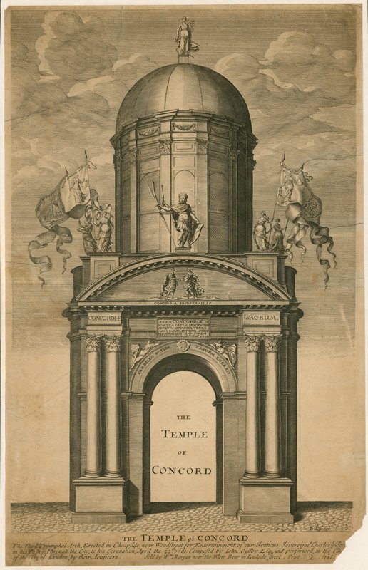 Temple of Concord, Cheapside, Londýn od English School