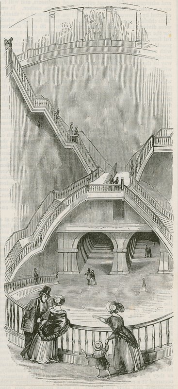 Temžský tunel od English School
