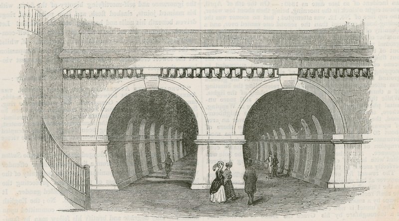 Temžský tunel od English School