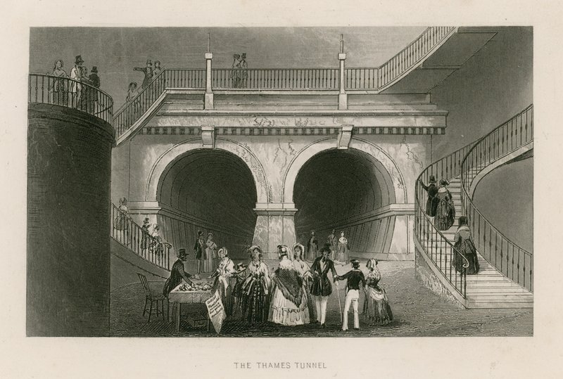 Temžský tunel od English School