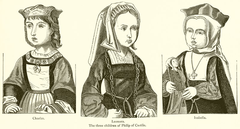 Tři děti Filipa Kastilského od English School