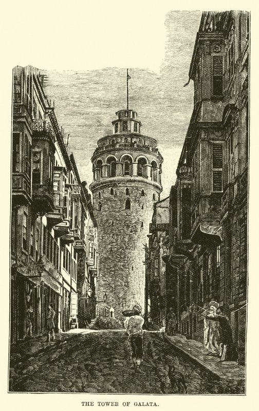 Galatská věž od English School