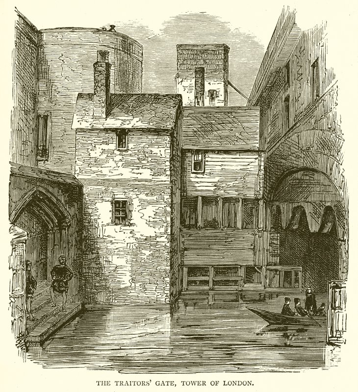 Brána zrádců, Tower of London od English School