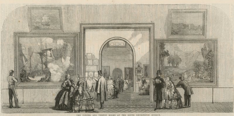 The Turner and Vernon Rooms v South Kensington Museum od English School