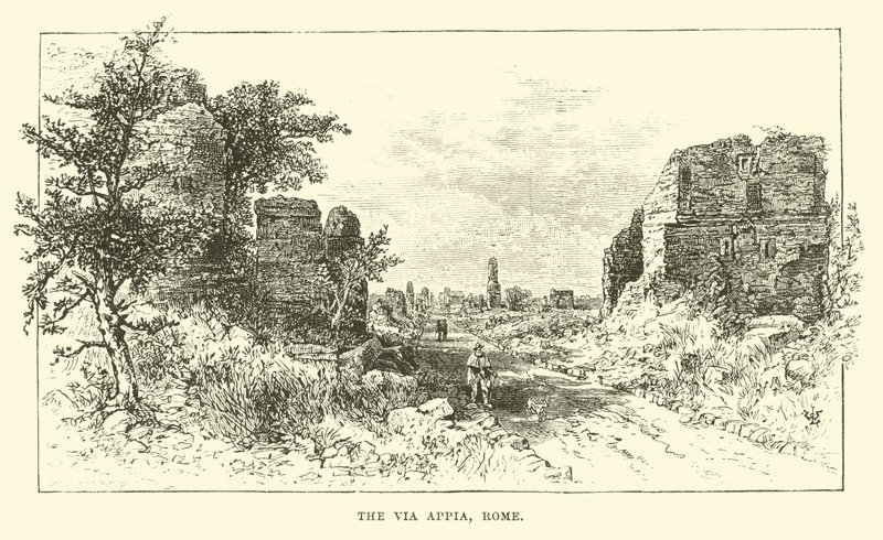 Via Appia, Řím od English School