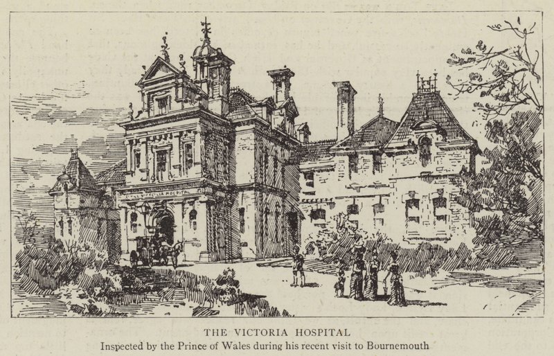 Victoria Hospital (rytina) od English School