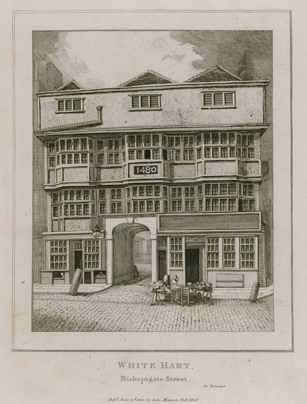 The White Hart, Bishopsgate Street od English School