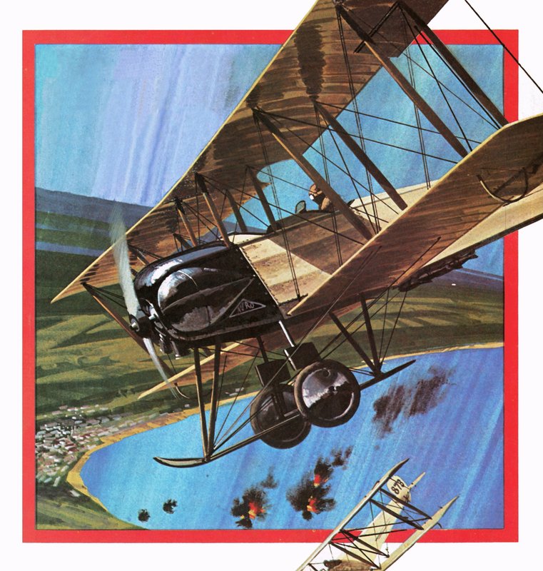 Dřevěný válečník neboli AVRO 504 od English School