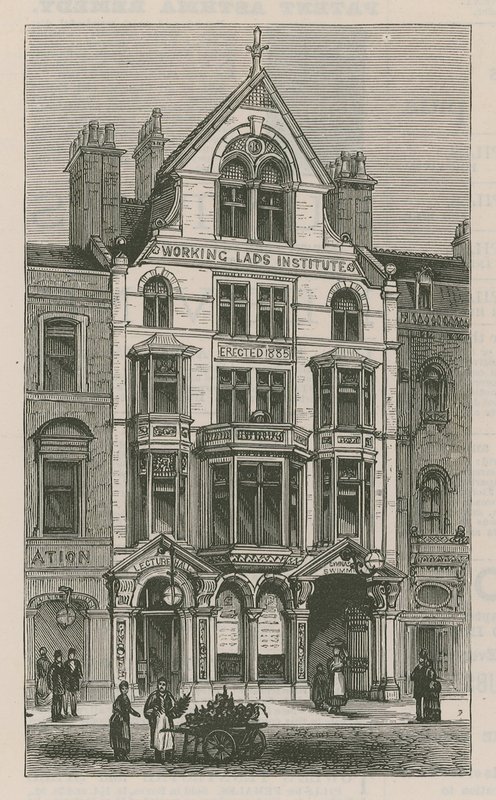 Working Lads Institute, Whitechapel od English School