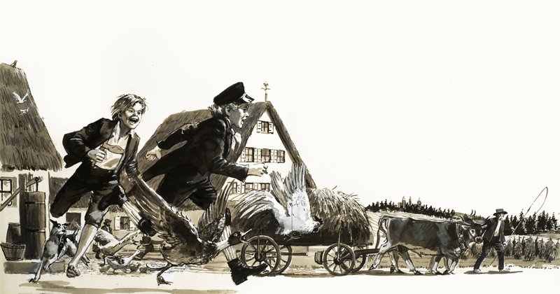 The World of Make-Believe: Wanderers in Wonderland (bratři Grimmové) od English School
