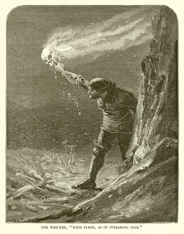 The Wrecker, With Flame, as Streaming Hair od English School