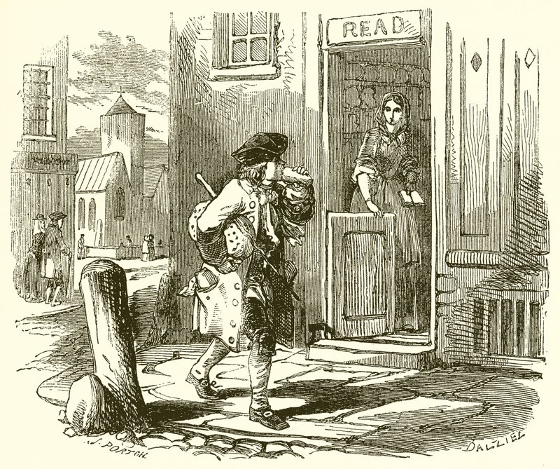 Mladý Benjamin Franklin od English School