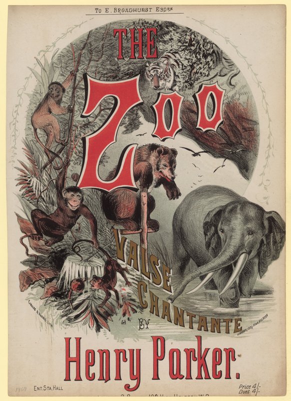 Zoo Charante. Valse Chantante od Henryho Parkera od English School