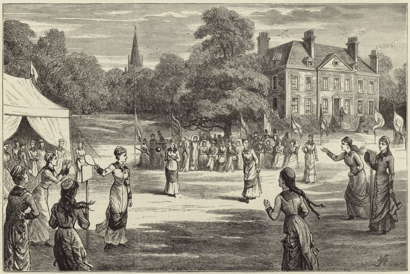 Starobylá národní hra stoolball od English School