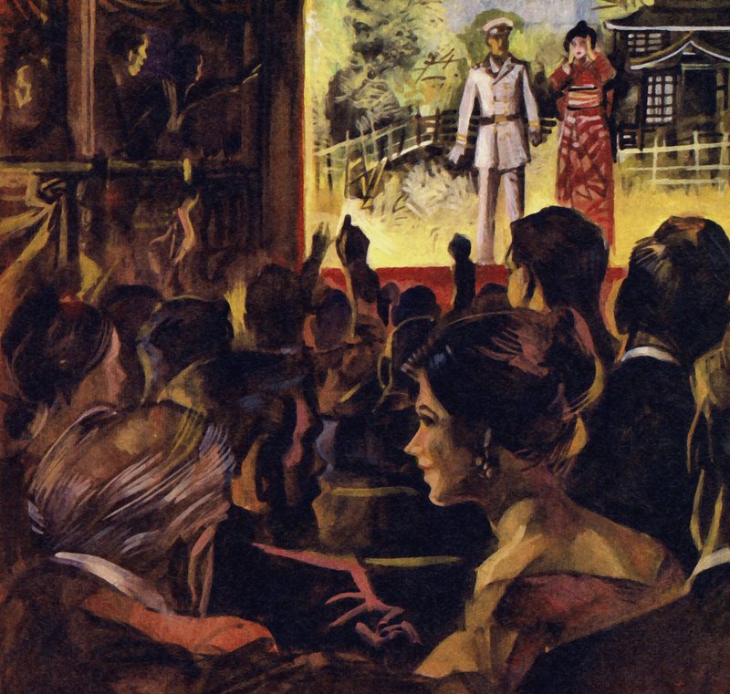 Publikum křičelo a syčelo během debutového představení Madame Butterfly od English School