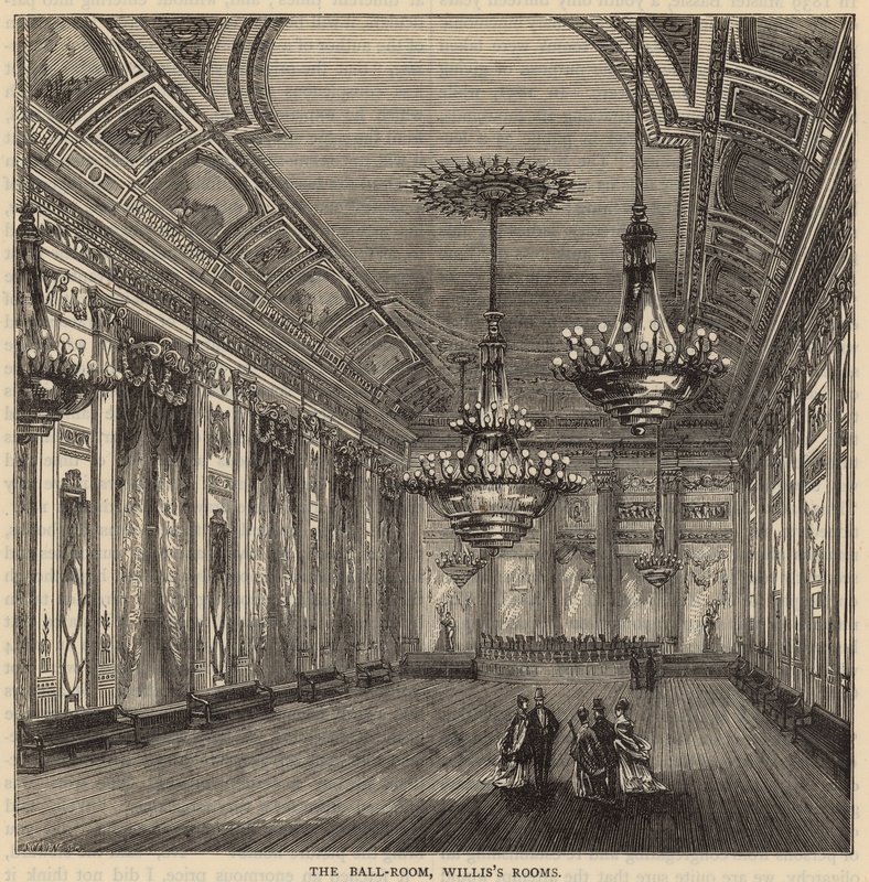Plesový sál, Williss Rooms od English School