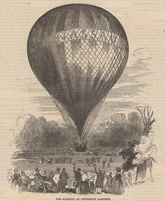 Balón v Cremorne Gardens od English School