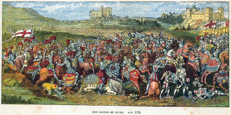 Bitva u Spurs, 1513 od English School