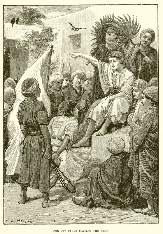 Chlapec Cyrus hraje krále od English School