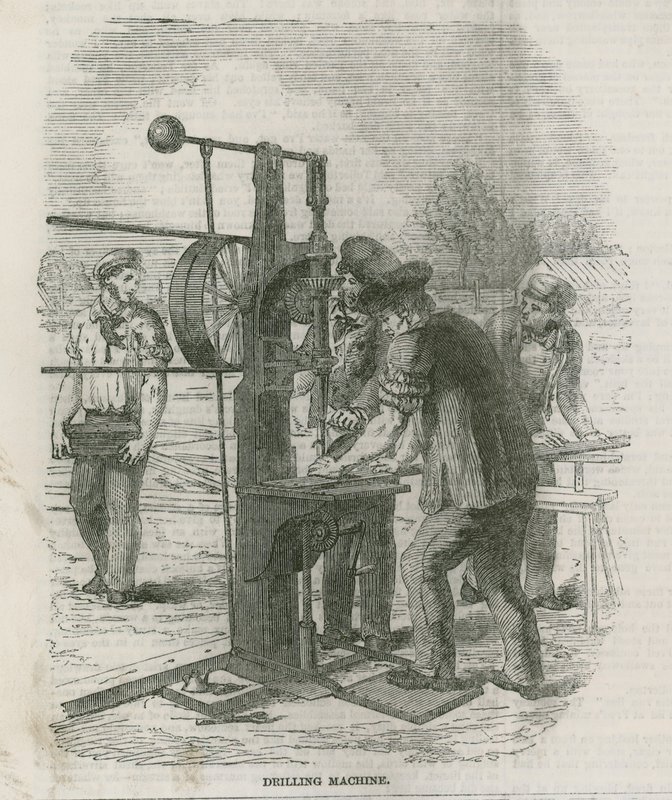 Budova v Hyde Parku v Londýně pro Velkou výstavu z roku 1851 od English School