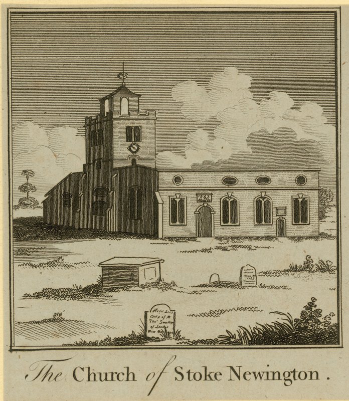 Kostel Stoke Newington od English School