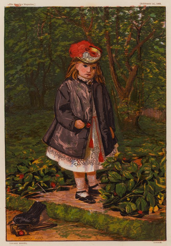 Úsvit svědomí (barevná litografie) od English School