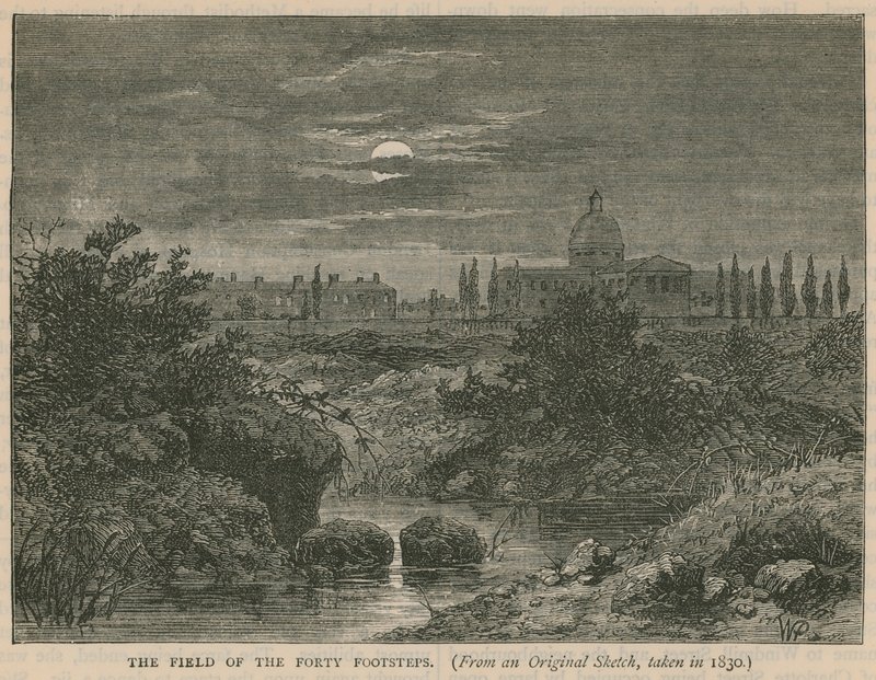 Pole čtyřiceti kroků, Bloomsbury od English School