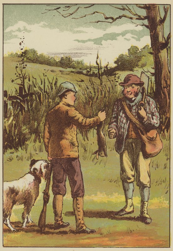 První zabití (barevné rytí) od English School