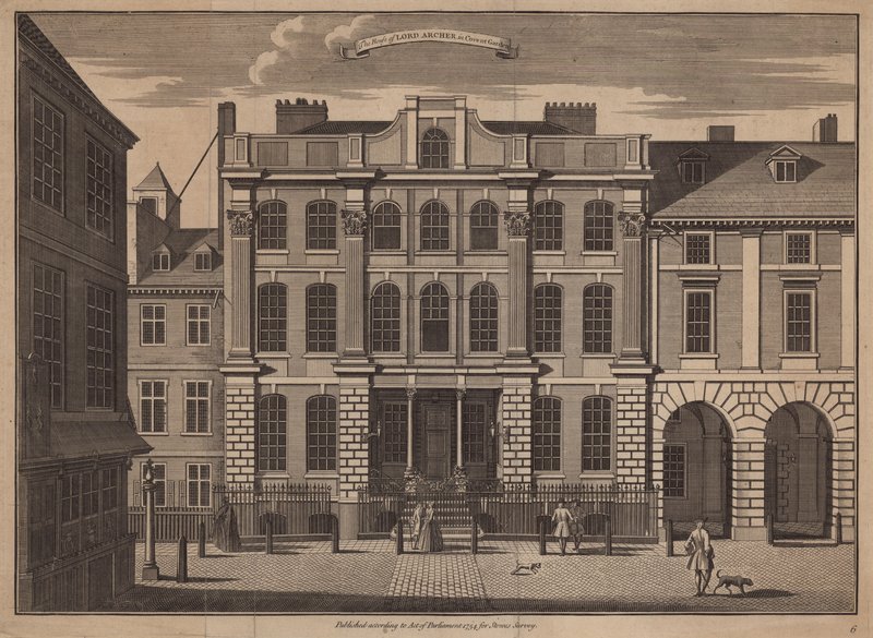 Dům lorda Archera v Covent Garden od English School