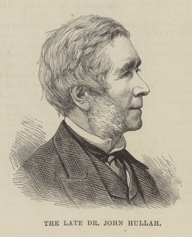 Zesnulý Dr John Hullah (rytina) od English School