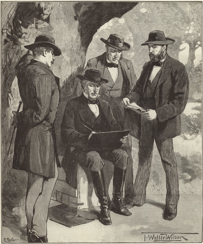 Zesnulý pan Jefferson Davis od English School