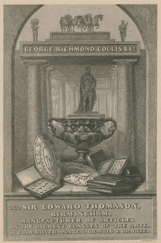 Zesnulý sir Edward Thomason, Birmingham od English School