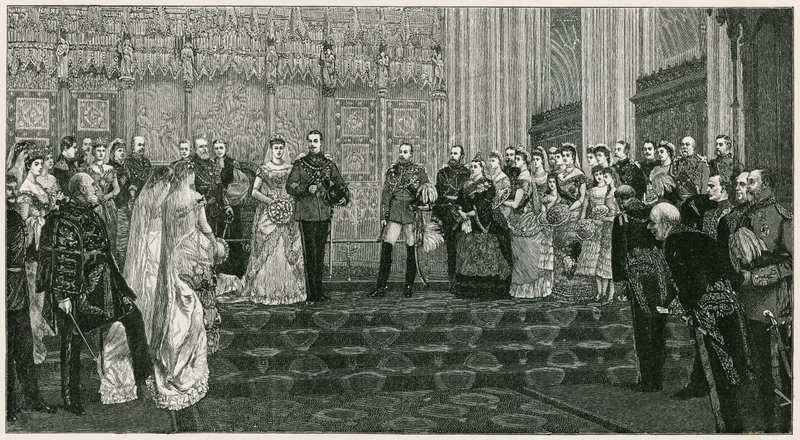 Svatba vévody z Albany od English School