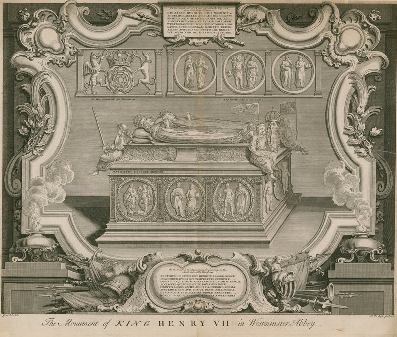 Pomník krále Jindřicha VII od English School