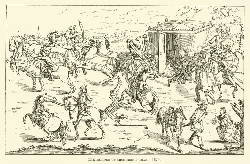 Vražda arcibiskupa Sharpa, 1679 od English School