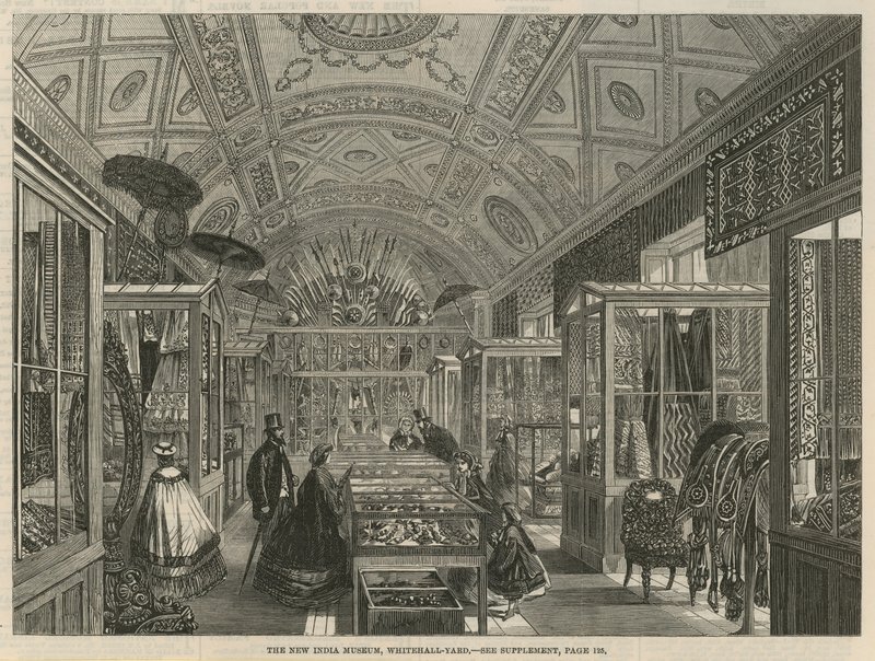Nové muzeum Indie, Whitehall Yard, Londýn od English School