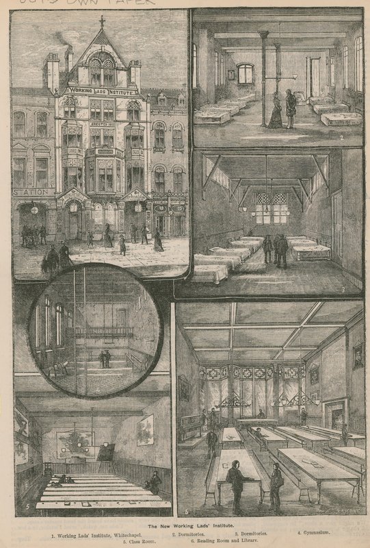 Nový Working Lads Institute, Whitechapel od English School