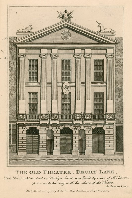 Staré divadlo, Drury Lane od English School
