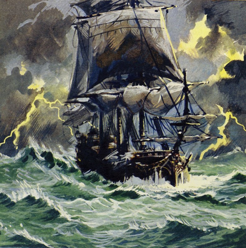 Bouřlivý výlet inspiroval Wagners The Flying Dutchman od English School