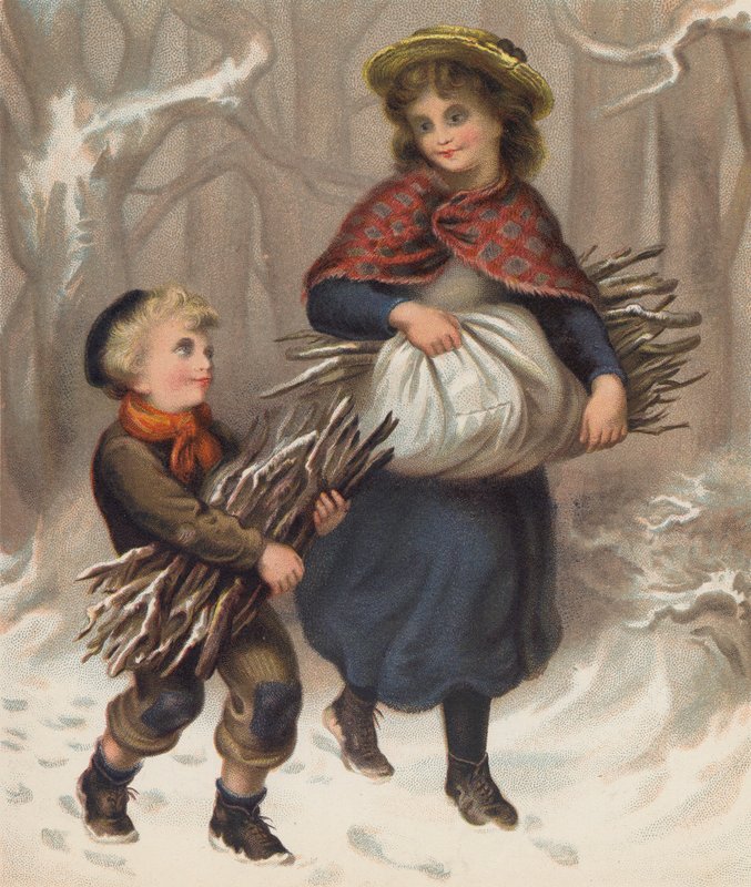 Lesníkovo dítě (chromolit) od English School
