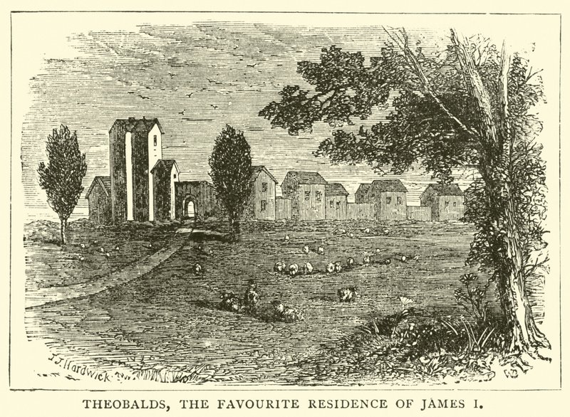 Theobalds, oblíbené sídlo Jakuba I od English School