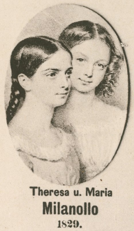 Theresa a Maria Milanollo (hlubotisk) od English School